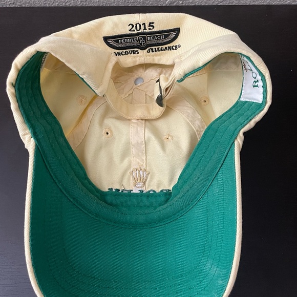 SOLD: Rolex 2015 Pebble Beach Concours d' Elegance Hat (Primrose) - Picture 7 of 9